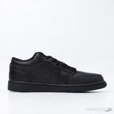 Air Jordan 1 Low Triple Black (2022) (Premium Plus Batch) - Photo 3