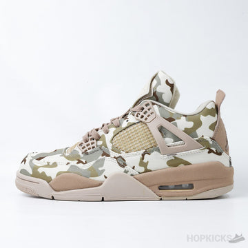 Aleali May x Air Jordan 4 'Camo' (Premium Plus Batch)