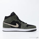 Air Jordan 1 Mid Military Olive (Premium Plus Batch) - Photo 3