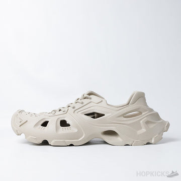 Bale*ciaga HD Lace-Up Sneakers Beige (Premium Plus Batch)