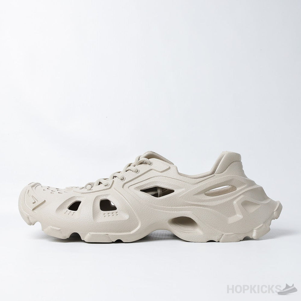 Bale*ciaga HD Lace-Up Sneakers Beige (Premium Plus Batch)