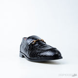 Men's Gucci Jordaan Crocodile Loafer Black (Dot Perfect) - Photo 4