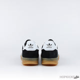 Adidas Gazelle Black White - Photo 8