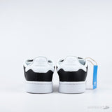 Adidas Campus Leather Black White - Photo 8