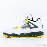 Air Jordan 4 Retro Oregon Ducks Duckman White (Premium Plus Batch) - Photo 1