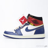 Air Jordan 1 Retro High Union Los Angeles Blue Toe (Dot Perfect) - Photo 1