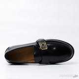Gucci Logo-Plaque Leather Loafer (Dot Perfect) - Photo 6