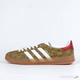 Adidas Gazelle Gucci Original GG Beige Brown - Photo 1