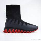CL Sharky Sock Man Black Mesh Sneaker (Dot Perfect) - Photo 3