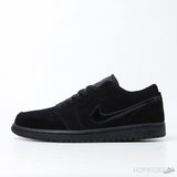 Air Jordan 1 Low Triple Black (Premium Plus Batch) - Photo 1