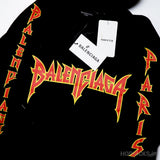 Balenciaga Metal Logo Oversized Hoodie (Dot Perfect) - Photo 10