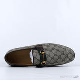 Gucci Supreme Canvas Horsebit Web Loafer (Dot Perfect) - Photo 8