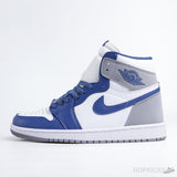 Air Jordan 1 Mid University Blue Grey - Photo 1