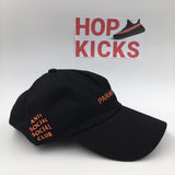 Anti social social club x Undefeated Paranoid Black Cap - Photo 2
