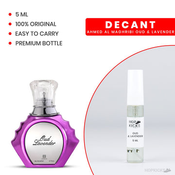 Ahmed Al Maghribi Oud & Lavender | Original Decant