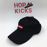 Supreme Black Red Box Logo Cap - Photo 3