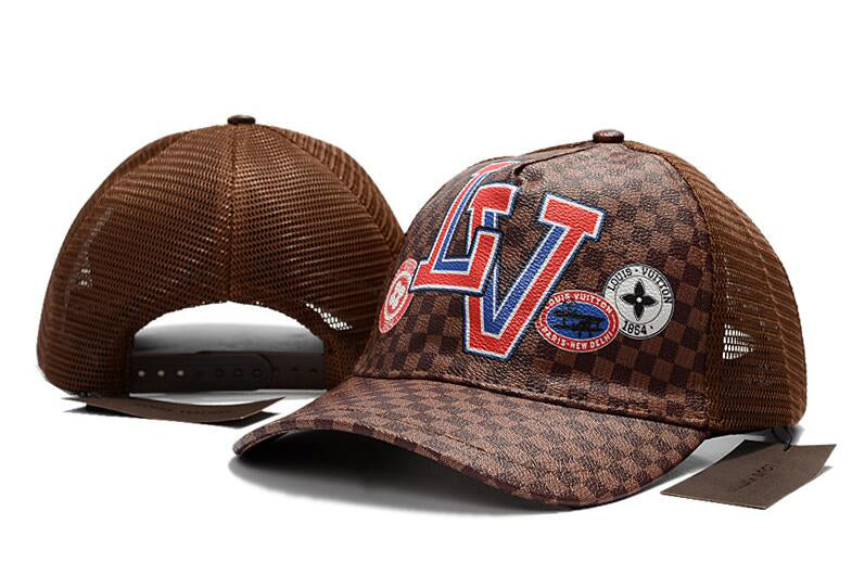 LV Brown Trucker Cap
