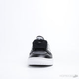 Team Court Trainers Black White - Photo 2