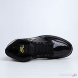 Air Jordan 1 High Patent Black Metallic Gold (Dot Perfect) - Photo 7