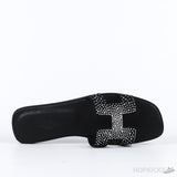 Hermes Black Rhinestones Oran BN (Premium Batch) - Photo 4