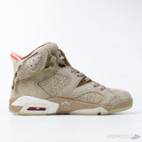 Travis Scott x Air Jordan 6 Khaki (Dot Perfect) - Photo 4