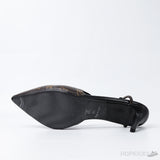 LV Decollete Monogram Brown PUMP (Dot Perfect) - Photo 5