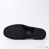 LV Major Side Monogram Black Loafers (Dot Perfect) - Photo 5