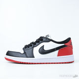 Air Jordan 1 Low Black Toe (Premium Batch) - Photo 1