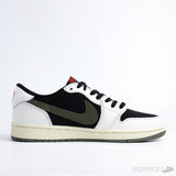 Travis Scott x Air Jordan 1 Low OG "Olive" (Premium Batch) - Photo 3