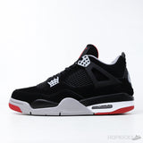Air Jordan 4 Retro 'Bred' (Dot Perfect) - Photo 1