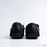 LV Black Monte Carlo Moccasin Driving Loafer - Photo 8