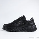 Prada Re-Nylon And Brushed Leather Sneakers (Dot Perfect) - Photo 1
