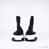 Bale*ciaga Speed Trainers Black White - Photo 8