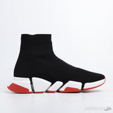 Bale*ciaga Speed 2.0 Black White Red (Dot Perfect) - Photo 4