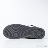 Nike Air Force 1 Mid Grey Black White (Premium Plus Batch) - Photo 5