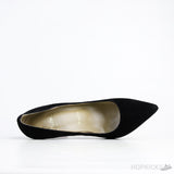 CL Decoltish 100 Black Suede Pump - Photo 5
