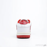 AMIRI Skel Panelled low Top White Red - Photo 3