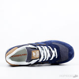 New Balance 574 Dark Blue Orange (Premium Batch) - Photo 5