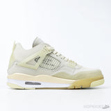 Off-White x Air Jordan 4 'Sail' (Dot Perfect) - Photo 3
