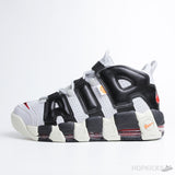Nike Air More Uptempo GS Hoops Black Red Grey (Premium Batch) - Photo 1