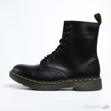 Dr. Martens 1460 Smooth Leather Lace Up Boot Black (Premium Batch) - Photo 1
