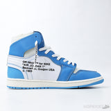 Off-White x Air Jordan 1 Retro High 'University Blue' (Premium Plus Batch) - Photo 3