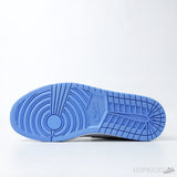 Air Jordan 1 Retro High White University Blue Black (Dot Perfect) - Photo 5