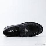 Prada Triangle Logo Patent Leather Loafer (Premium Plus) - Photo 4