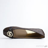 Michael Kors Lillie Moccasin Flats Brown (Dot Perfect) - Photo 3