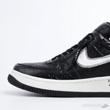 LV x Air Force 1 Trainer Sneaker Black White (Premium Batch) - Photo 6