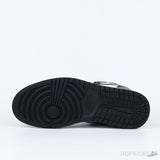 Nike Air Jordan 1 High Black White (Dot Perfect) - Photo 4