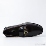 LV Major Side Monogram Brown Loafers (Dot Perfect) - Photo 4