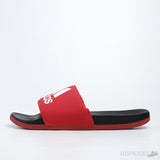 Adilette Core Black Active Red Slides - Photo 1