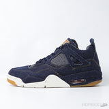 Air Jordan 4 Retro Levi's Denim (Tag with Levi's Logo) (Premium Plus Batch) - Photo 1